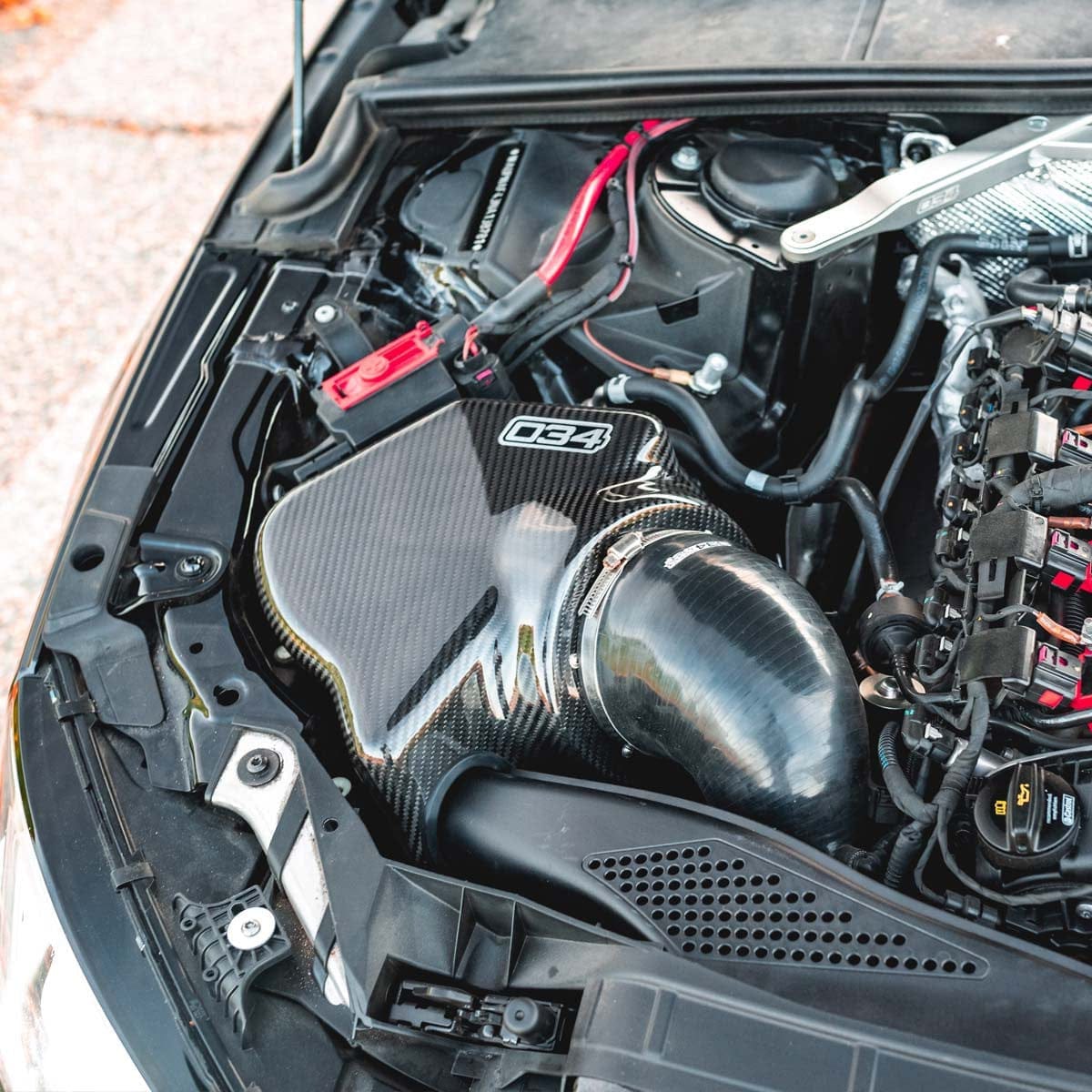 034 Motorsport - Audi B9 A4/A5 2.0 TFSI X34 Carbon Fibre Cold Air Intake - 034-108-1051