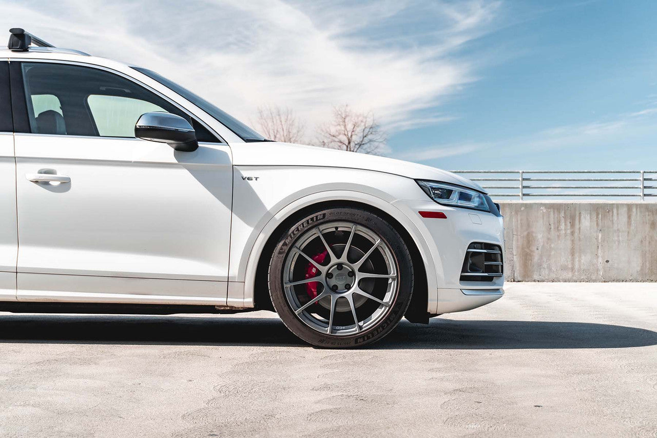 034 Motorsport - Audi B9 S4/S5/SQ5 2-Piece Floating Rear Brake Rotor Upgrade Kit