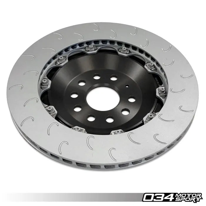 034 Motorsport - Volkswagen & Audi MQB 350 MM Rear Brake Rotor Upgrade - 034-301-2004 - RED
