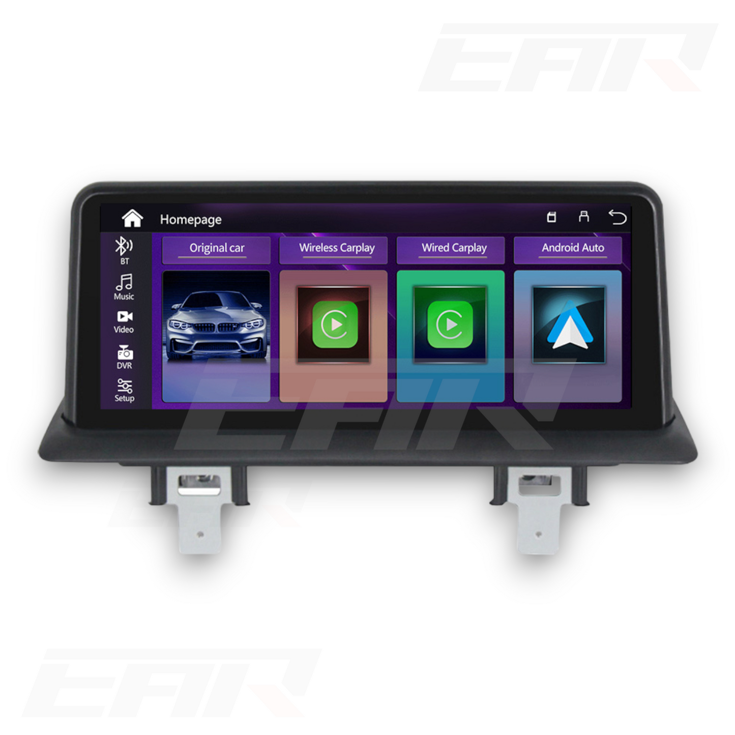 BMW 1 Series (E81, E82, E87, E88) 10.25" Multimedia Touchscreen Display + Built-in Wireless CarPlay & Android Auto (2004 - 2012) (LHD & RHD) - Euro Active Retrofits