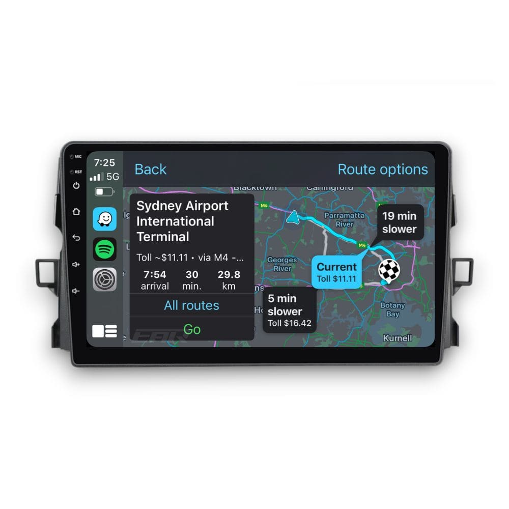 Toyota Corolla Hatchback (Auris) (2006 - 2011) Multimedia 9" Touchscreen Display + Built-In Wireless Carplay & Android Auto - Euro Active Retrofits