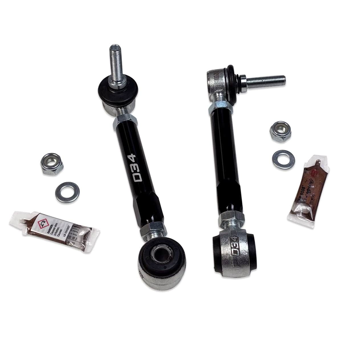 034 Motorsport - Dynamic+ Billet Adjustable Front Sway Bar Ends Links - Audi B8/B9 A4/S4/A5/S5/RS5/SQ5 & Audi C7/C8 A6/A7/S6/S7 - 034-402-4033.
