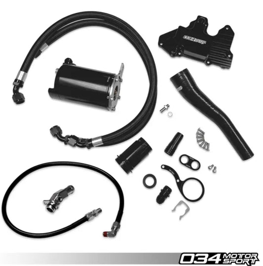 034 Motorsport - Stage 2 Billet Catch Can Kit, Audi 8V S3 & Volkswagen Golf MK7R - 034-101-1020
