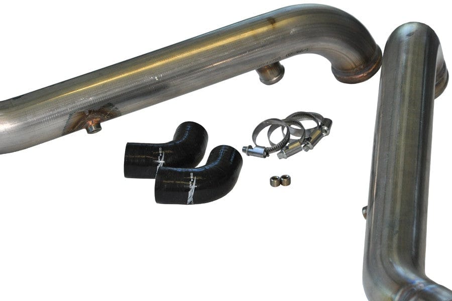 034-108-5001 Bipipe Set, B5 Audi S4 & C5 Audi A6/Allroad 2.7T, Stainless Steel with WMI Bungs