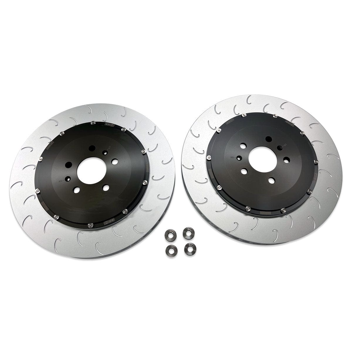 034 Motorsport - Stage 2 2-Piece 390MM Floating Front Brake Rotor Upgrade Kit For Audi R8 Gen 1 & Gen 1.5 - 034-301-1004