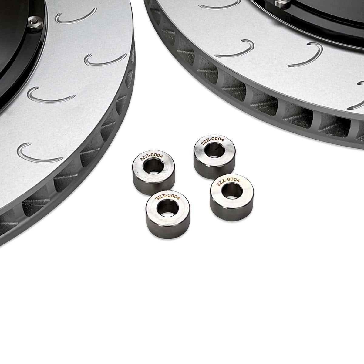 034 Motorsport - Stage 2 2-Piece 390MM Floating Front Brake Rotor Upgrade Kit For Audi R8 Gen 1 & Gen 1.5 - 034-301-1004