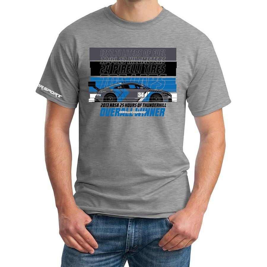 034-A01-1005-XXL T-SHIRT, 2013 NASA 25 HOURS OF THUNDERHILL VICTORY COMMEMORATIVE, 034MOTORSPORT / ROTEK RACING AUDI SPORT TT RS VLN SP4T