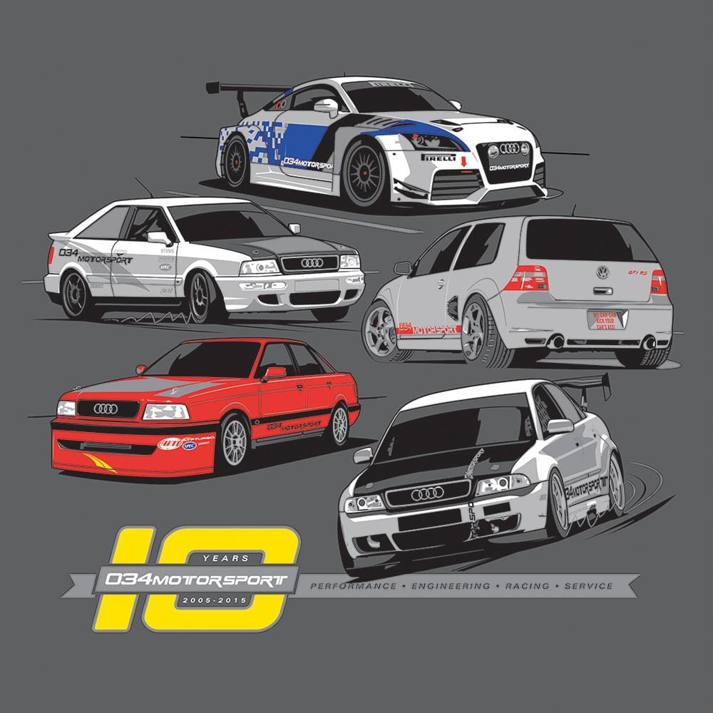 034-A01-1013-L T-Shirt,10 Year Anniversary,L