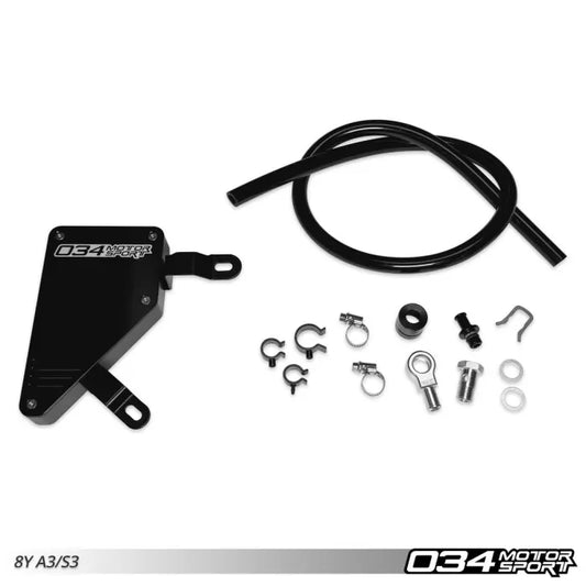 034 Motorsport - Billet Aluminium DSG Breather Catch Can Kit - Audi 8Y RS3 - 034-504-Z036