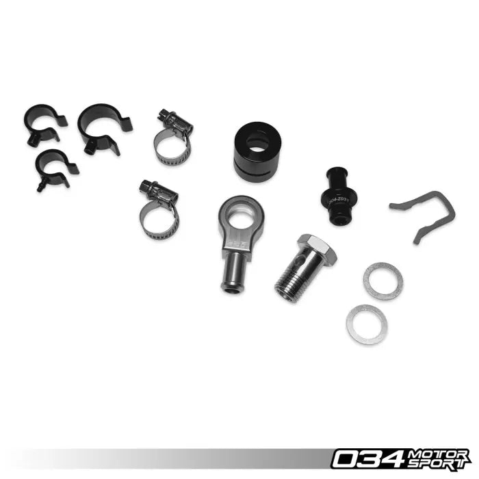 034 Motorsport - Billet Aluminium DSG Breather Catch Can Kit - Audi 8Y RS3 - 034-504-Z036