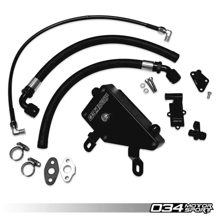 034 Motorsport - Billet Aluminium Engine Catch Can Kit - Audi 8S TTRS - 034-101-1014