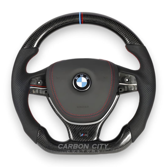 BMW F10 Style Customizable Steering Wheel - Carbon City Customs