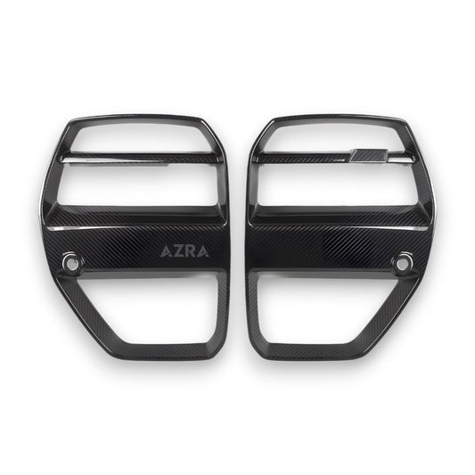 AZRA BMW M3/M4 | G80/G81/G82/G83 | Carbon Fiber 'V' Grille | 2020 - 2025