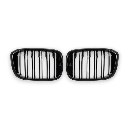 AZRA BMW X3 | G01 / G02 / G08 | Gloss Black Front Grilles | 2018 - 2021