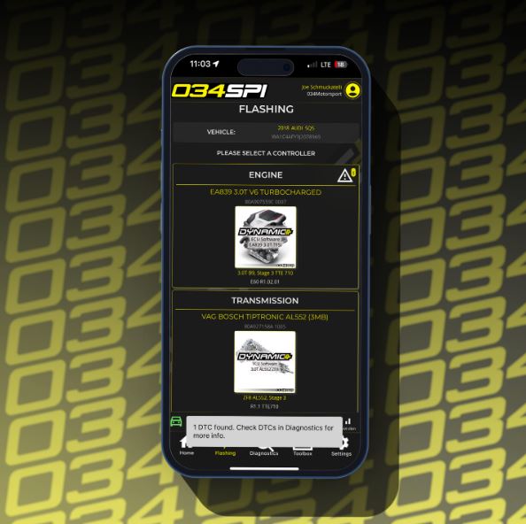 034 Motorsport - Audi B9/9.5 RS4/RS5 Stage 2/3 ZF8 (TCU) transmission Tune