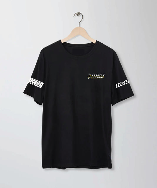 Phantom Race Wiring "Classic" T-Shirt Black and Gold