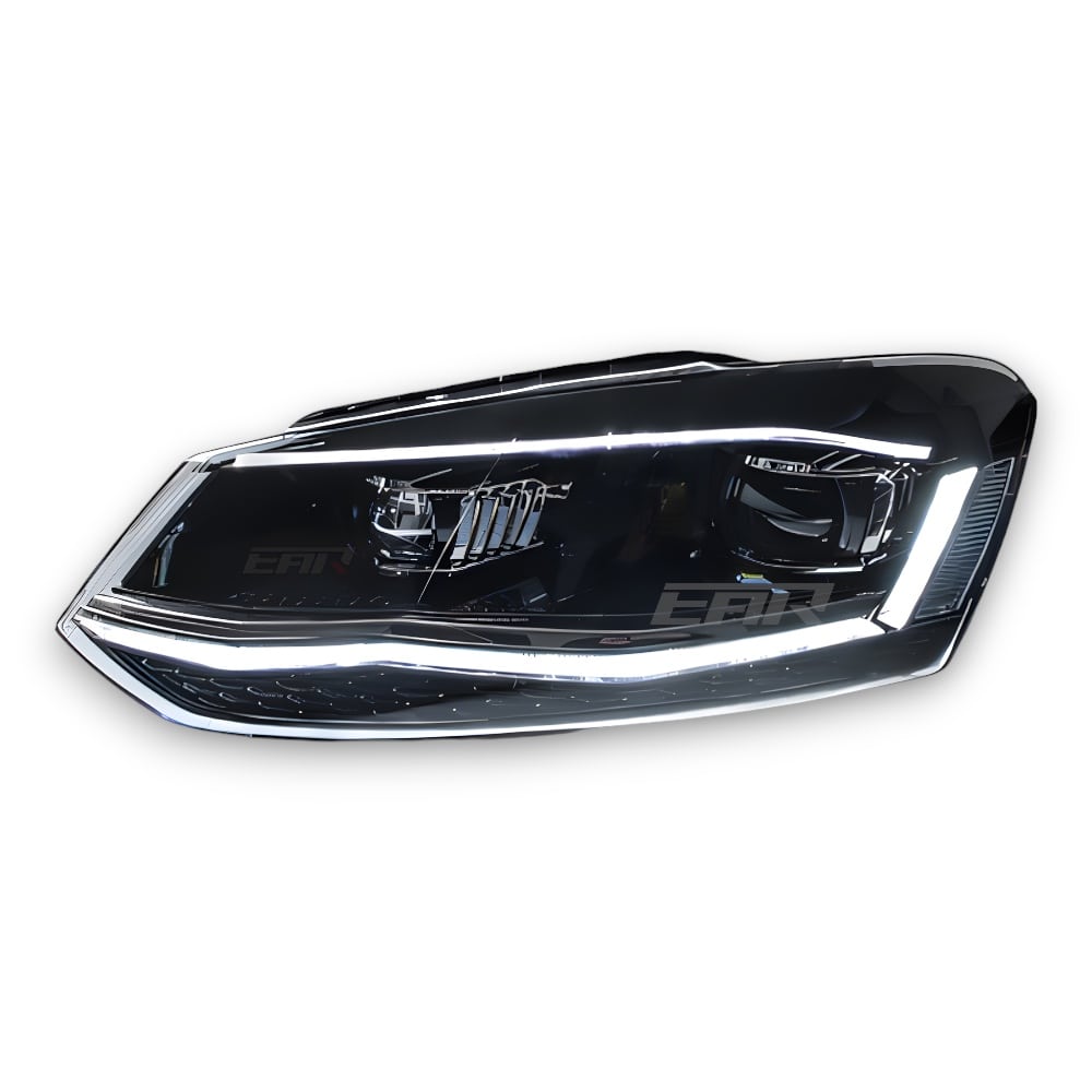 EuroLuxe Volkswagen Polo Sequential Xenon Angel LED Headlights (2011 - 2021) - Euro Active Retrofits