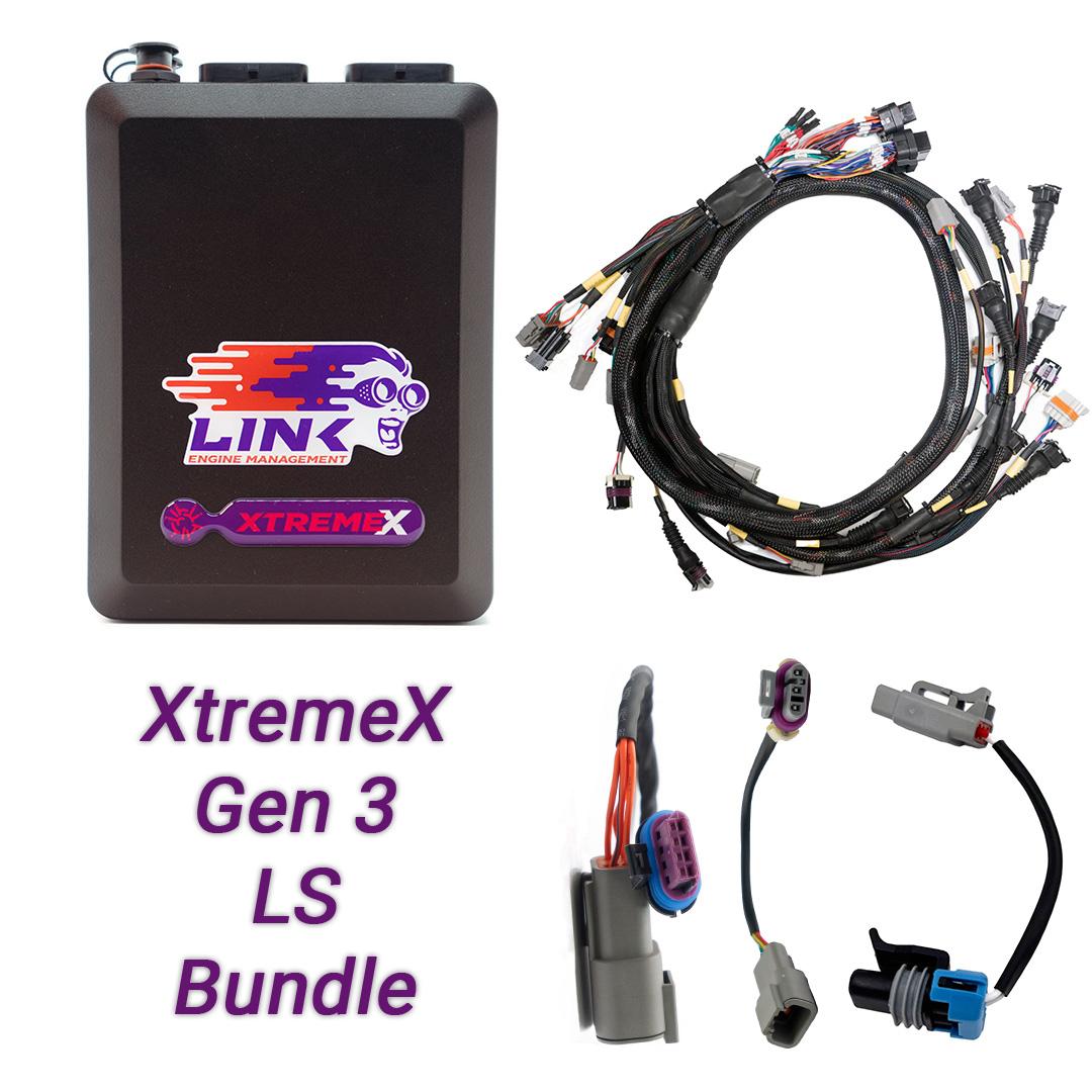 Gen3 LS Drive-By-Wire Bundle: G4X XtremeX ECU + LS Engine Harness bundle