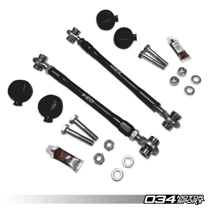 034 Motorsport - Motorsport Billet Adjustable Front Sway Bar End Links - BMW E9X Non-M