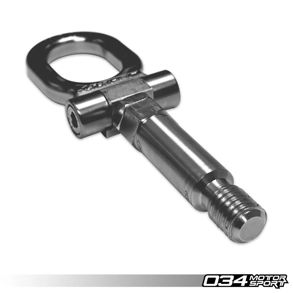 034 Motorsport - Motorsport Stainless Steel Tow Hook - 100mm for Audi 8Y A3/S3 - 034-605-0028